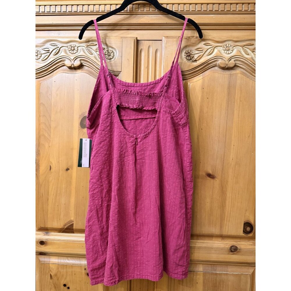 Wild Fable Plum Purple Textured Sleeveless Dress Womens XL NWT Adjustable Straps - Picture 2 of 5